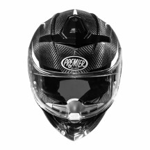 Casco Devil Carbon ST8 — 2XL, negro brillante